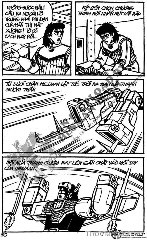 Truyện Tranh Dũng Sĩ Hesman trang 4