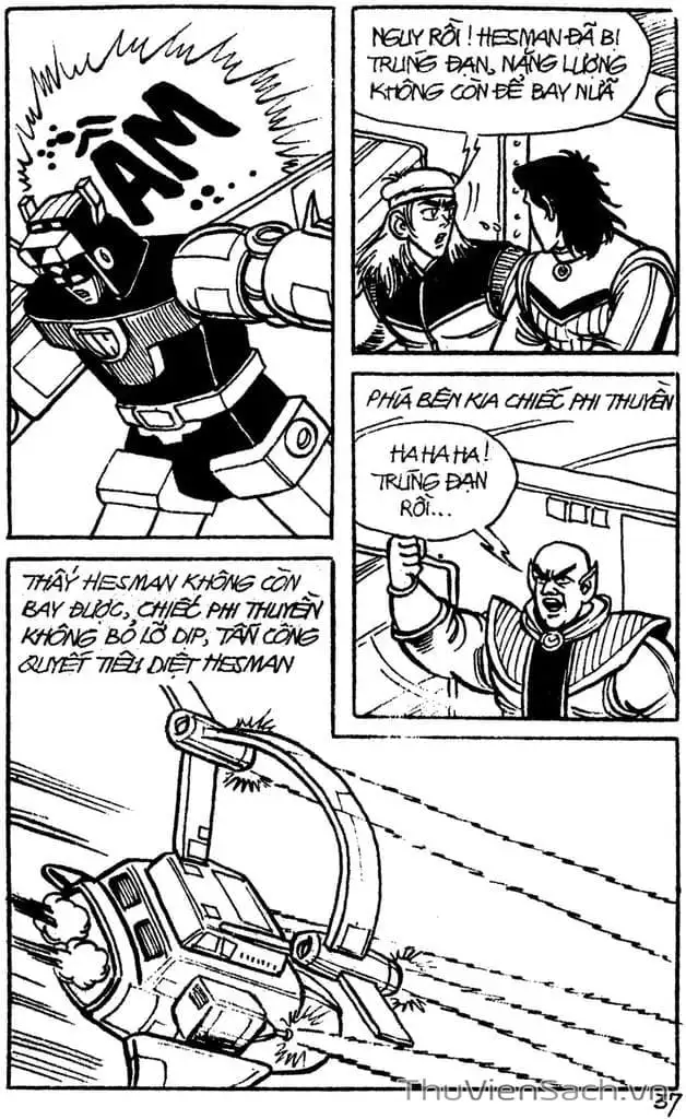 Truyện Tranh Dũng Sĩ Hesman trang 4