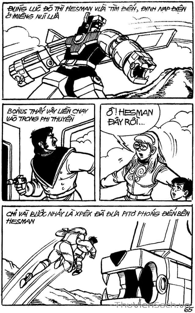 Truyện Tranh Dũng Sĩ Hesman trang 4
