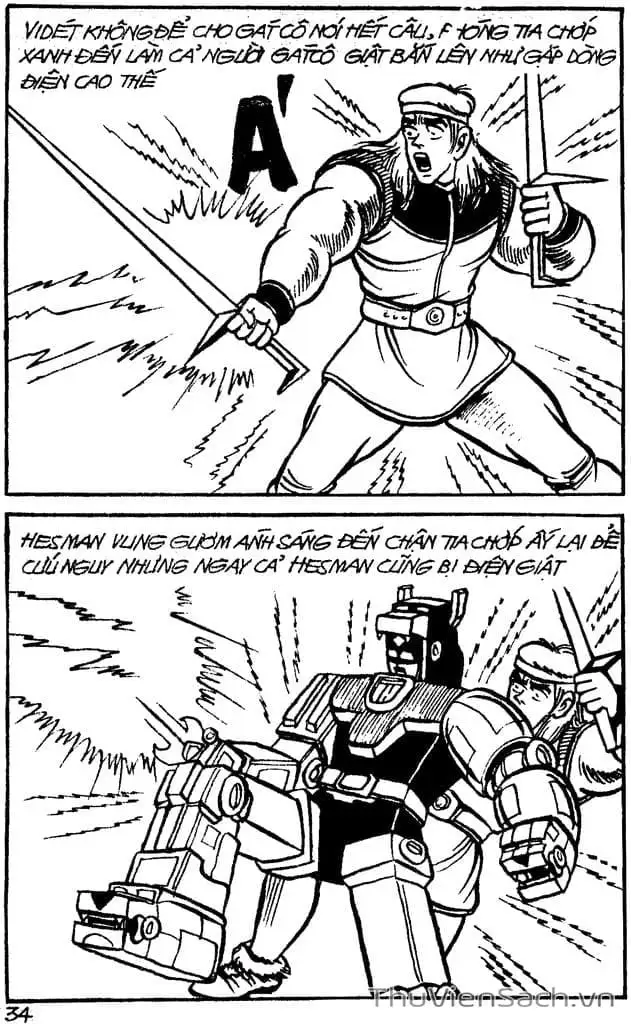 Truyện Tranh Dũng Sĩ Hesman trang 4