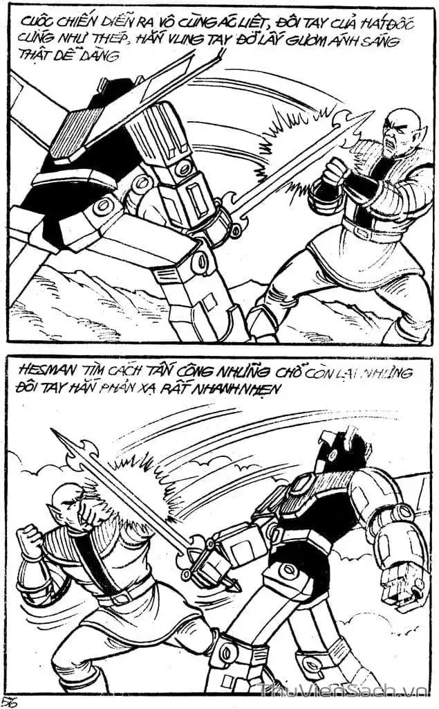 Truyện Tranh Dũng Sĩ Hesman trang 4