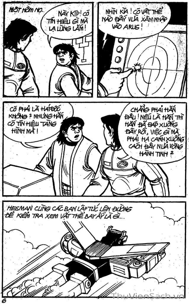 Truyện Tranh Dũng Sĩ Hesman trang 4