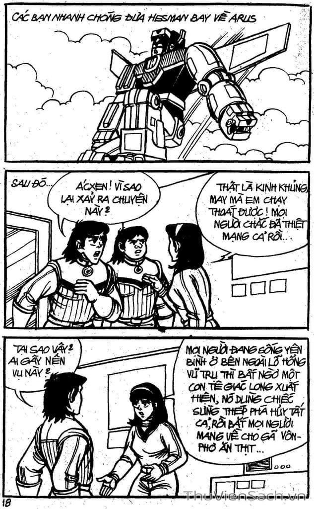 Truyện Tranh Dũng Sĩ Hesman trang 4