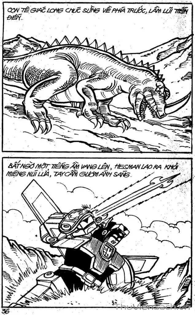 Truyện Tranh Dũng Sĩ Hesman trang 4