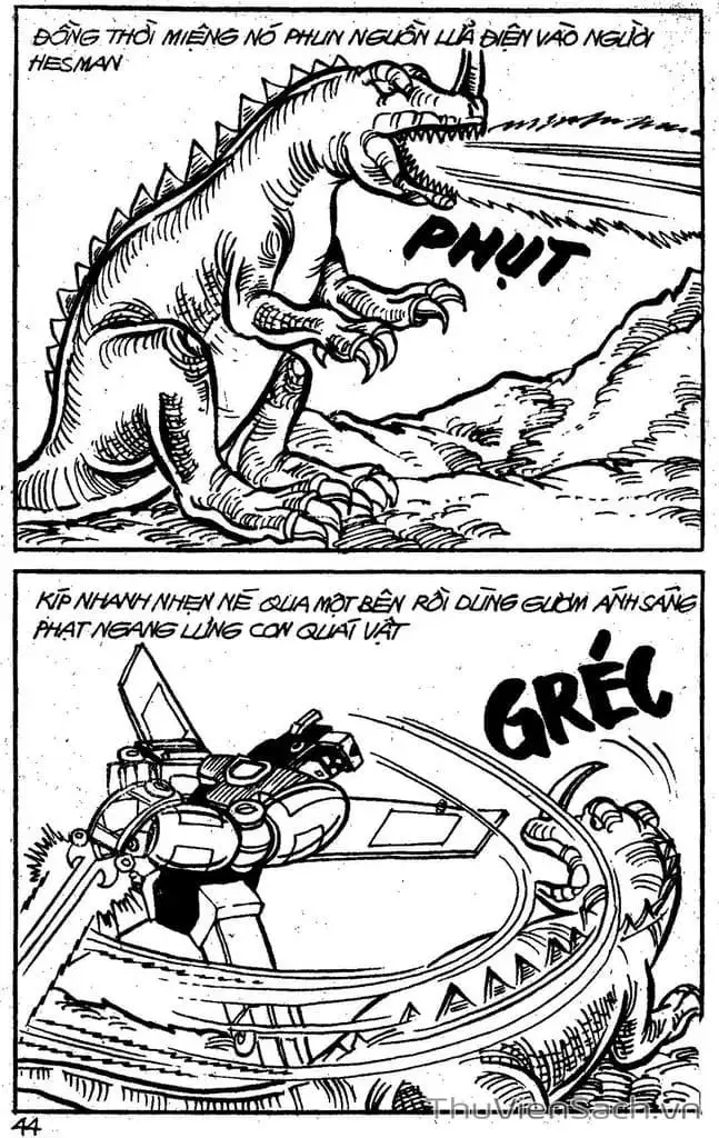 Truyện Tranh Dũng Sĩ Hesman trang 4