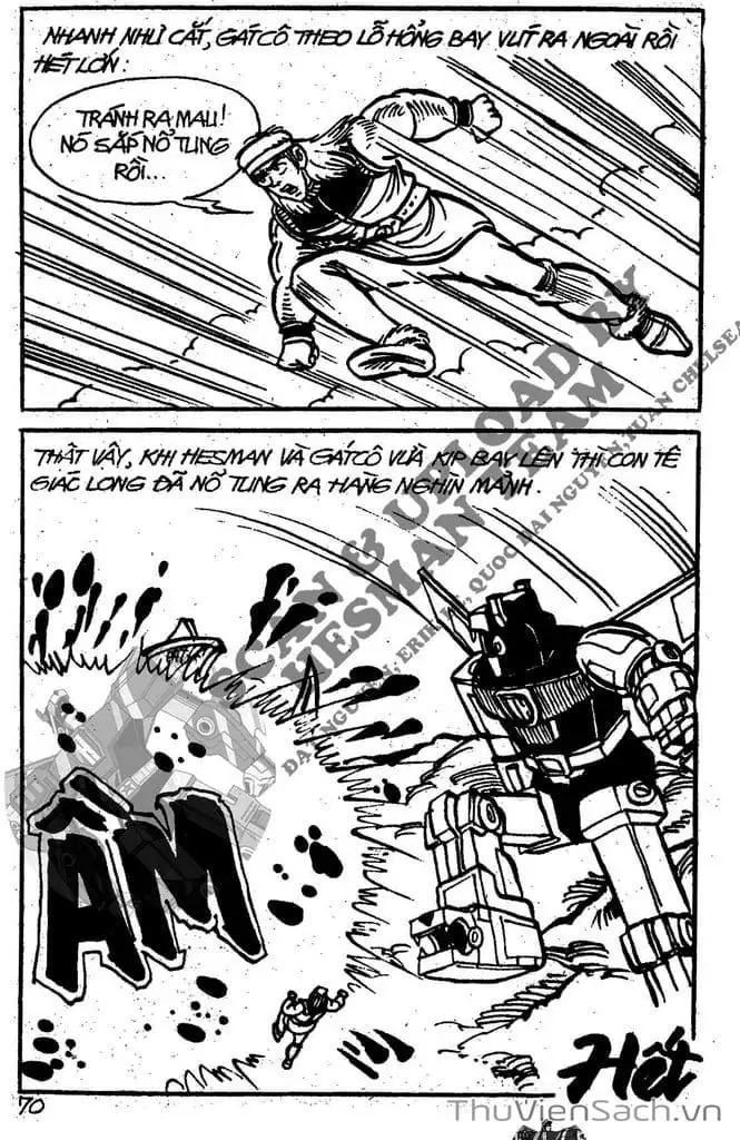 Truyện Tranh Dũng Sĩ Hesman trang 4