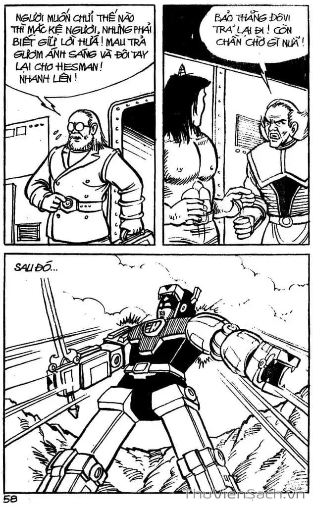 Truyện Tranh Dũng Sĩ Hesman trang 4