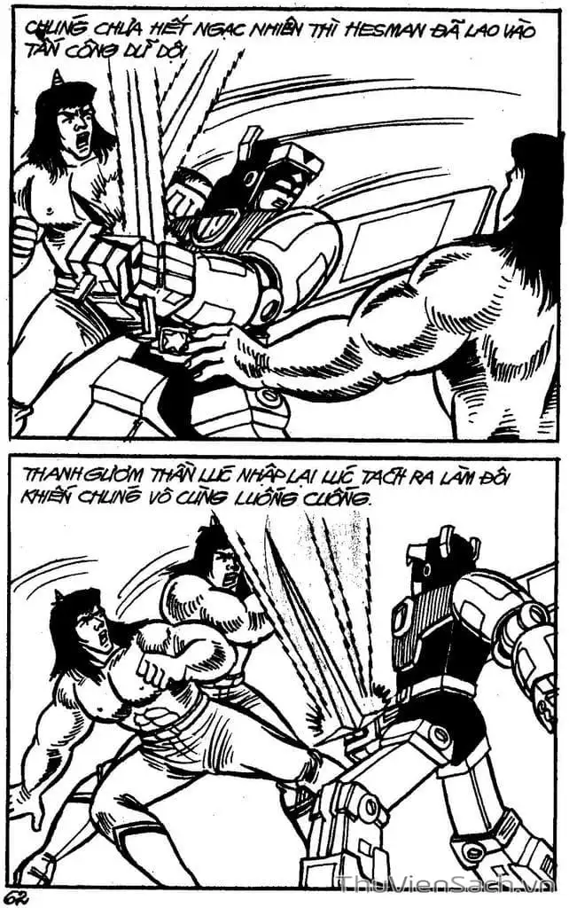 Truyện Tranh Dũng Sĩ Hesman trang 4