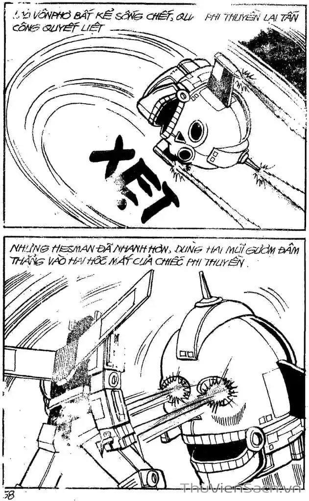 Truyện Tranh Dũng Sĩ Hesman trang 4