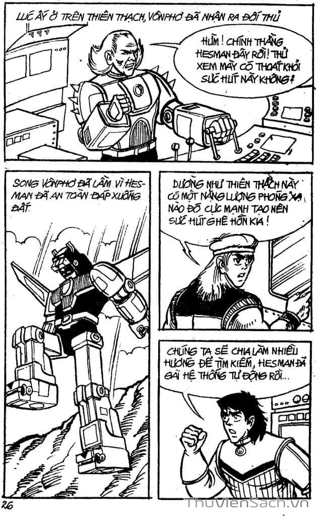 Truyện Tranh Dũng Sĩ Hesman trang 4