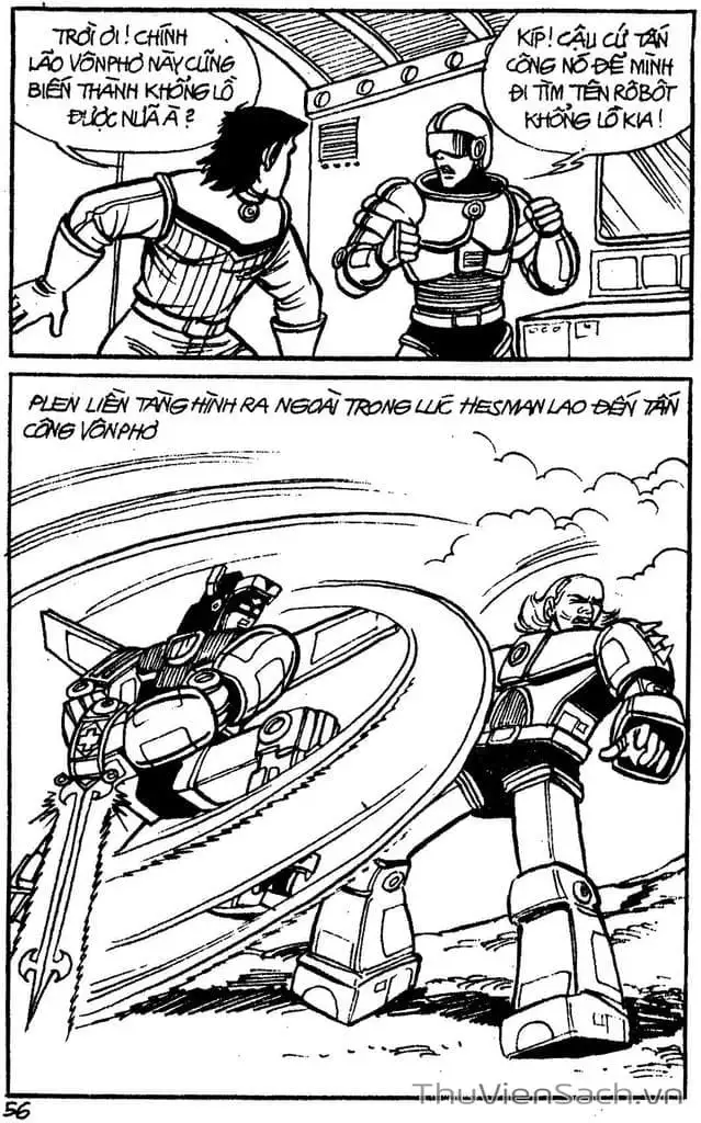 Truyện Tranh Dũng Sĩ Hesman trang 4