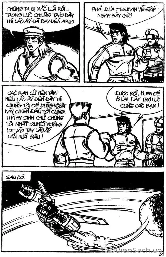 Truyện Tranh Dũng Sĩ Hesman trang 4