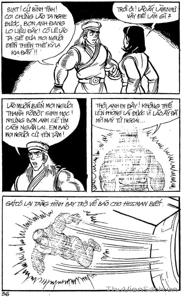 Truyện Tranh Dũng Sĩ Hesman trang 4