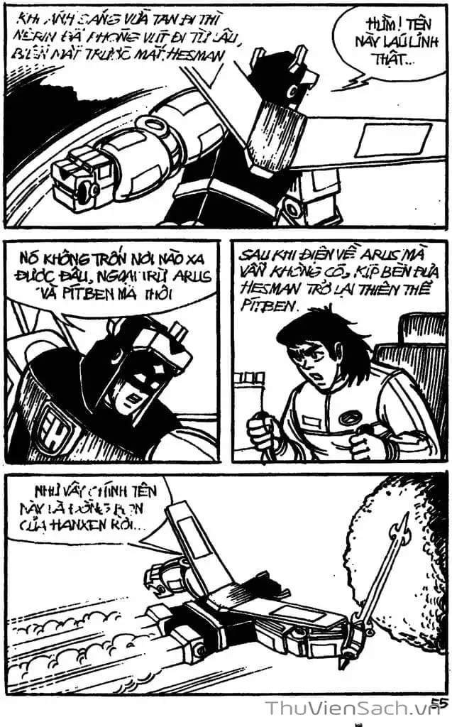 Truyện Tranh Dũng Sĩ Hesman trang 4