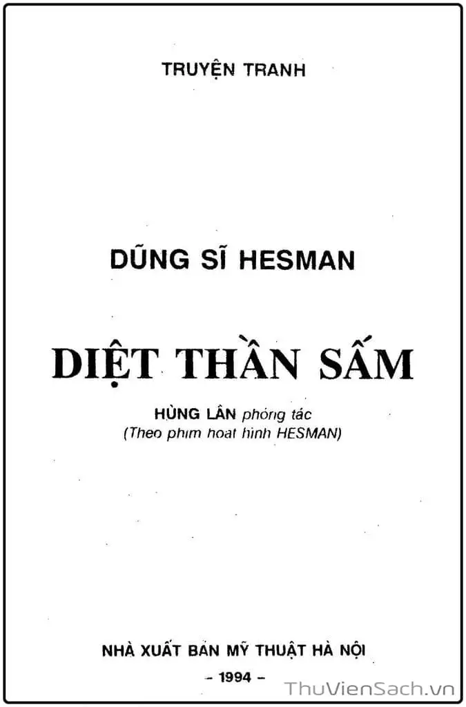 Truyện Tranh Dũng Sĩ Hesman trang 4