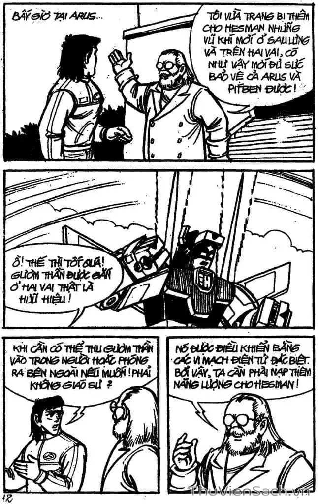 Truyện Tranh Dũng Sĩ Hesman trang 4