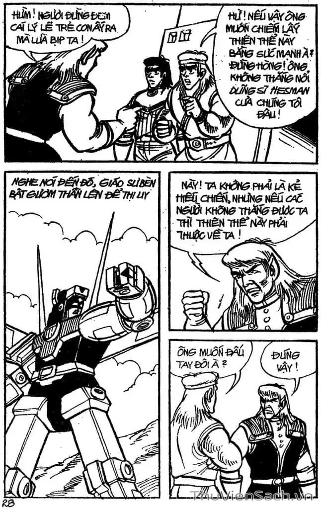 Truyện Tranh Dũng Sĩ Hesman trang 4