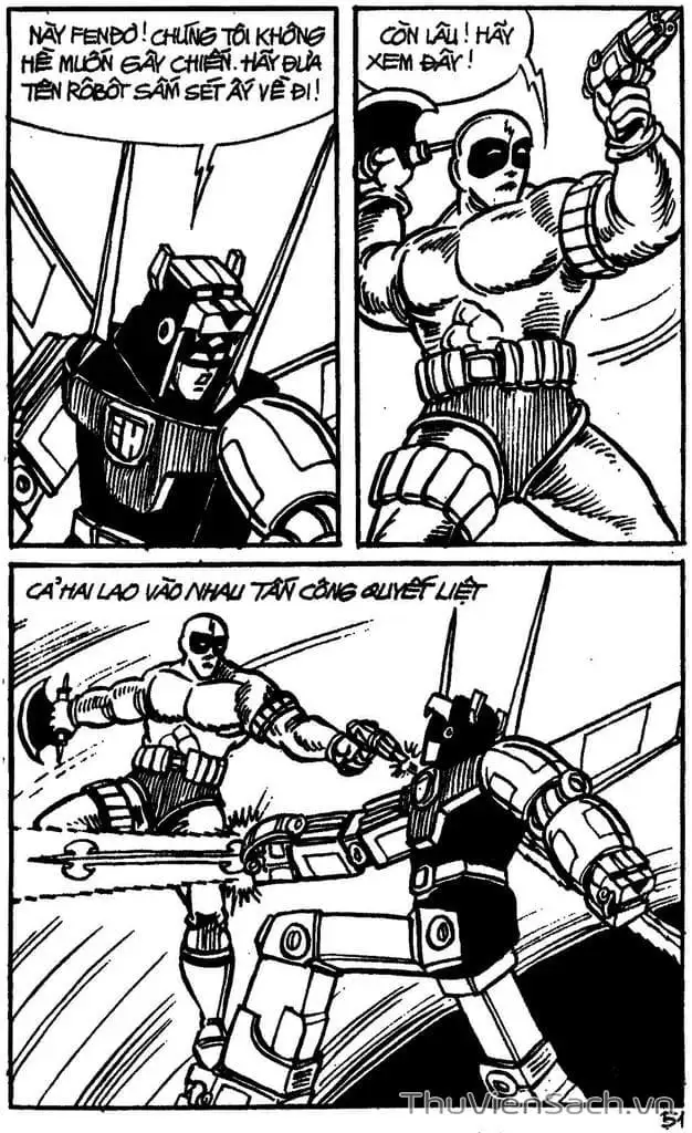 Truyện Tranh Dũng Sĩ Hesman trang 4