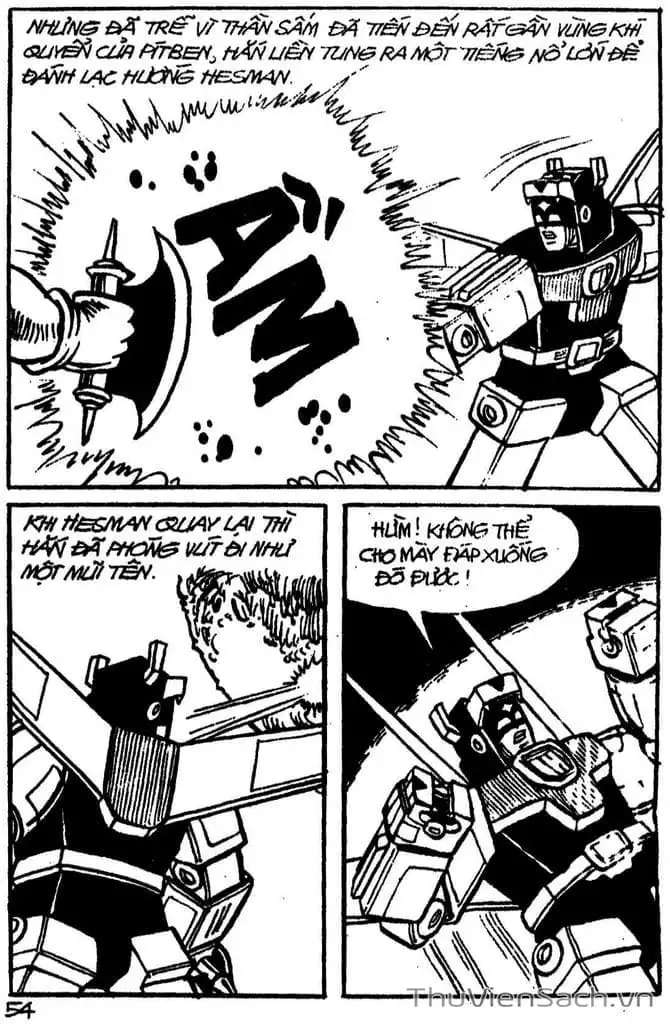 Truyện Tranh Dũng Sĩ Hesman trang 4