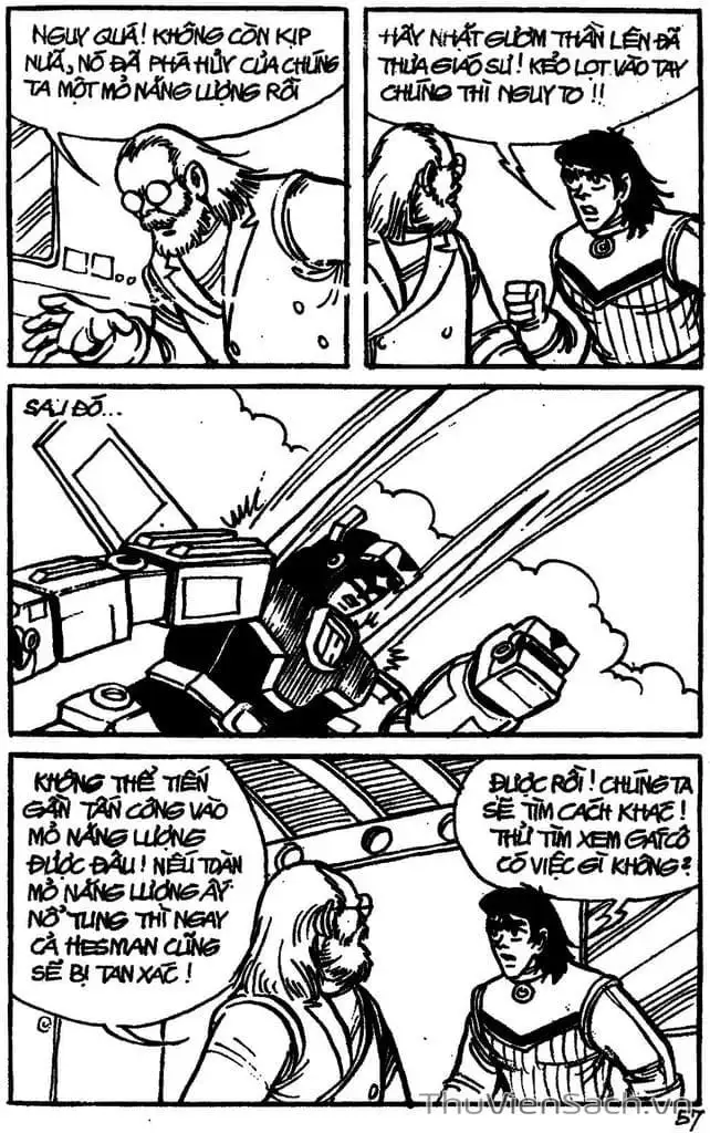 Truyện Tranh Dũng Sĩ Hesman trang 4