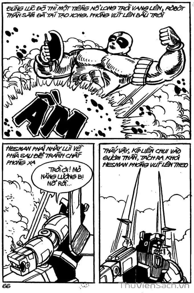 Truyện Tranh Dũng Sĩ Hesman trang 4