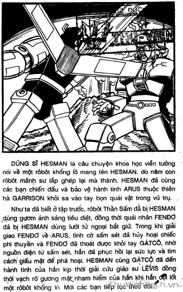 Truyện Tranh Dũng Sĩ Hesman trang 4