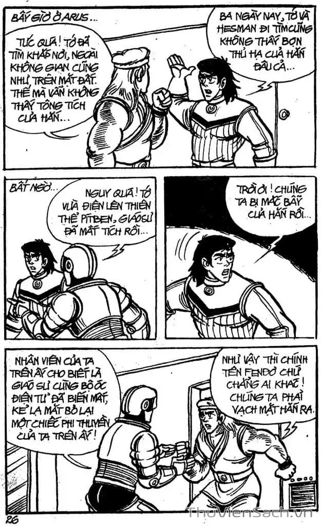 Truyện Tranh Dũng Sĩ Hesman trang 4