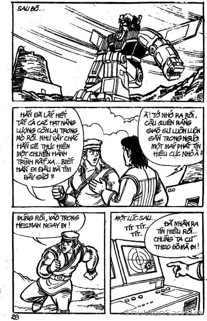 Truyện Tranh Dũng Sĩ Hesman trang 4