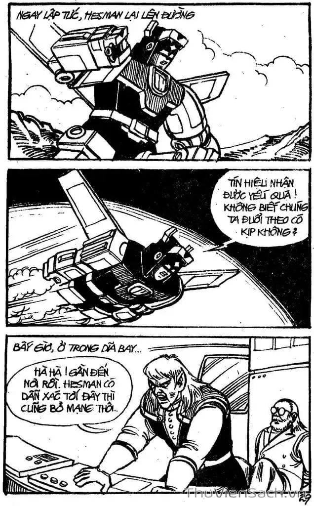 Truyện Tranh Dũng Sĩ Hesman trang 4