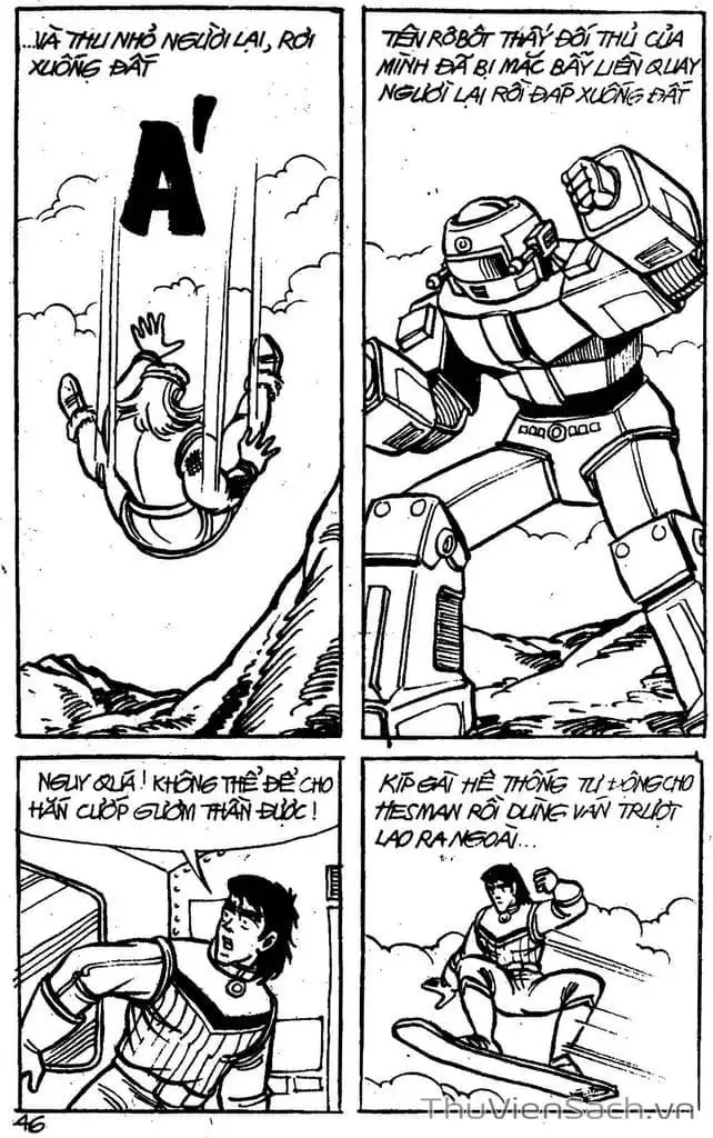 Truyện Tranh Dũng Sĩ Hesman trang 4