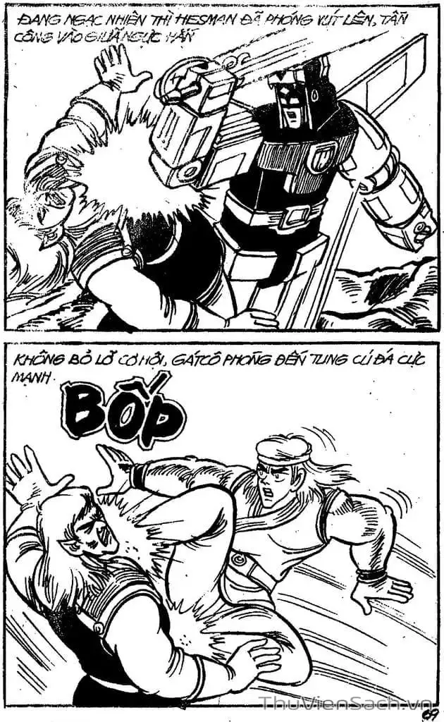 Truyện Tranh Dũng Sĩ Hesman trang 4