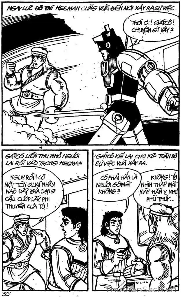 Truyện Tranh Dũng Sĩ Hesman trang 4