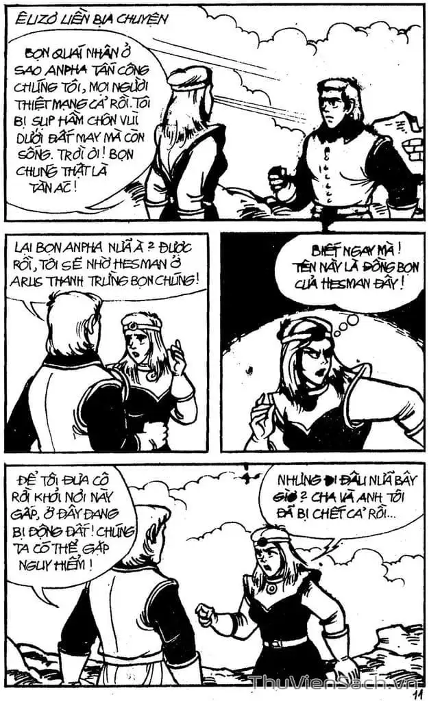 Truyện Tranh Dũng Sĩ Hesman trang 4