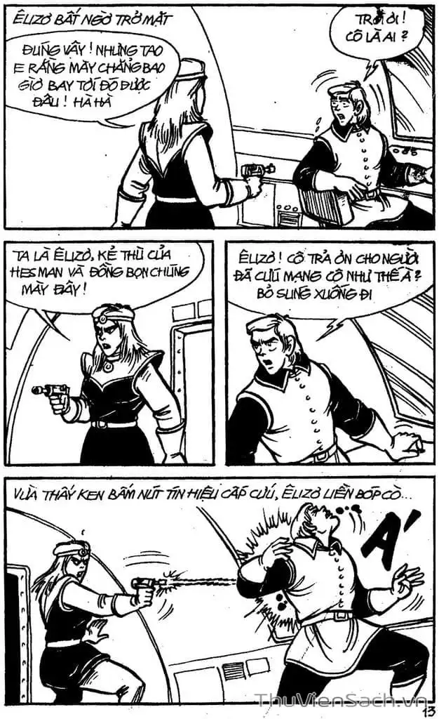 Truyện Tranh Dũng Sĩ Hesman trang 4