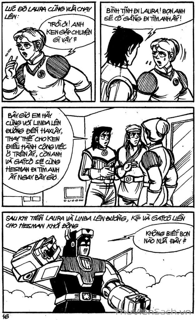 Truyện Tranh Dũng Sĩ Hesman trang 4