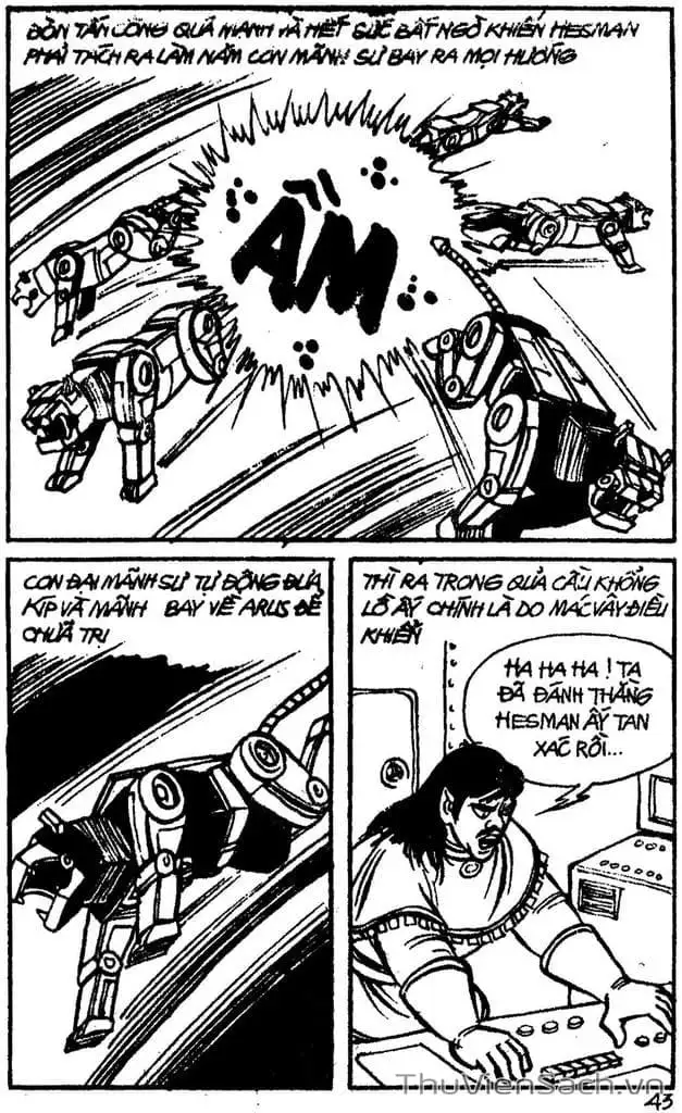 Truyện Tranh Dũng Sĩ Hesman trang 4