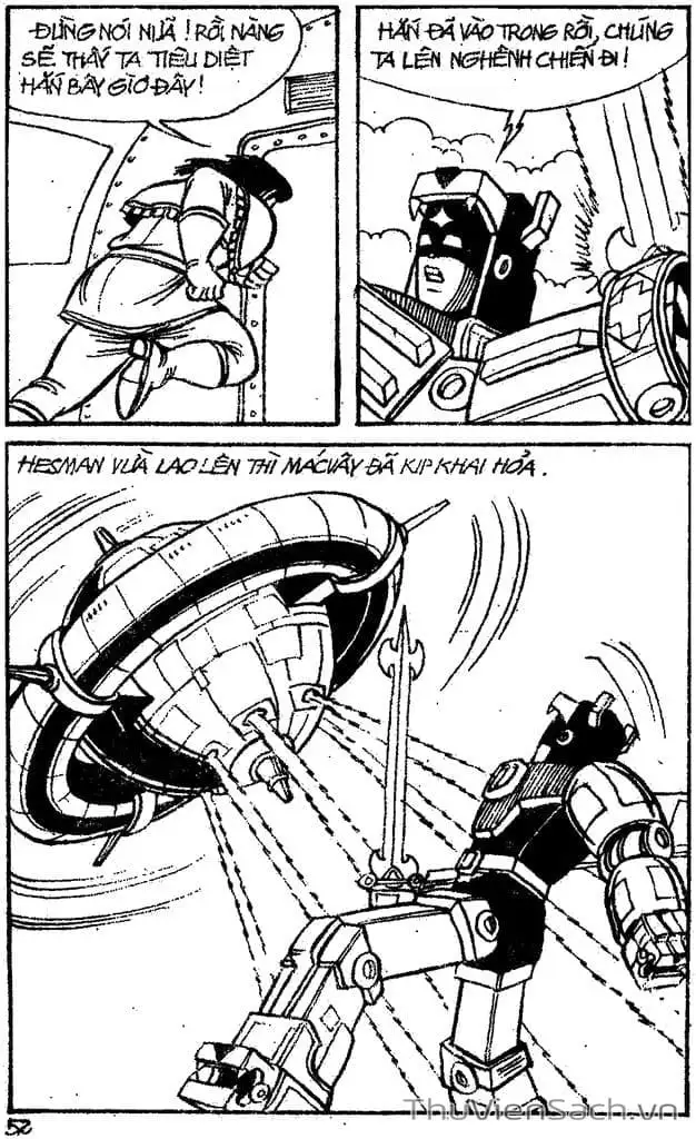 Truyện Tranh Dũng Sĩ Hesman trang 4