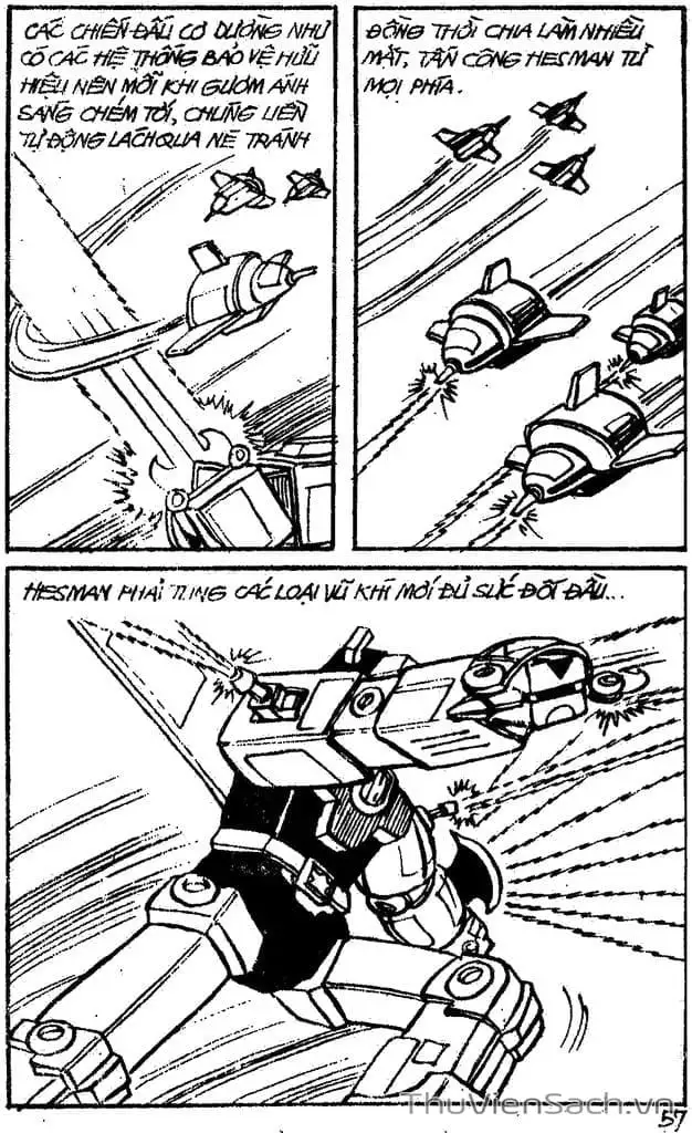 Truyện Tranh Dũng Sĩ Hesman trang 4