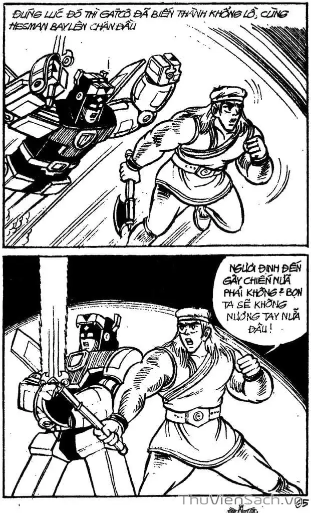 Truyện Tranh Dũng Sĩ Hesman trang 4