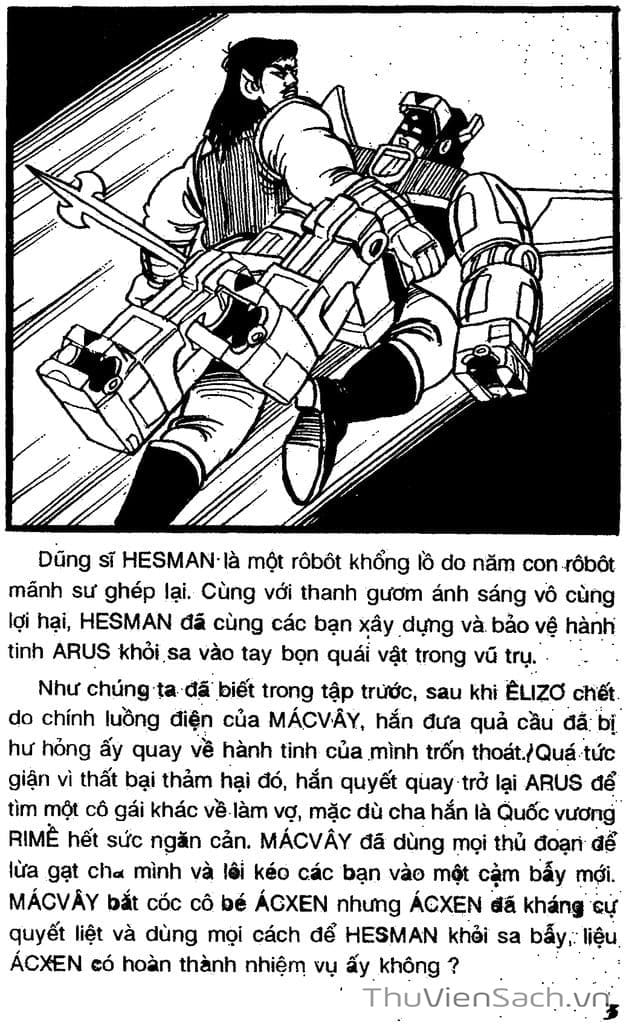 Truyện Tranh Dũng Sĩ Hesman trang 4