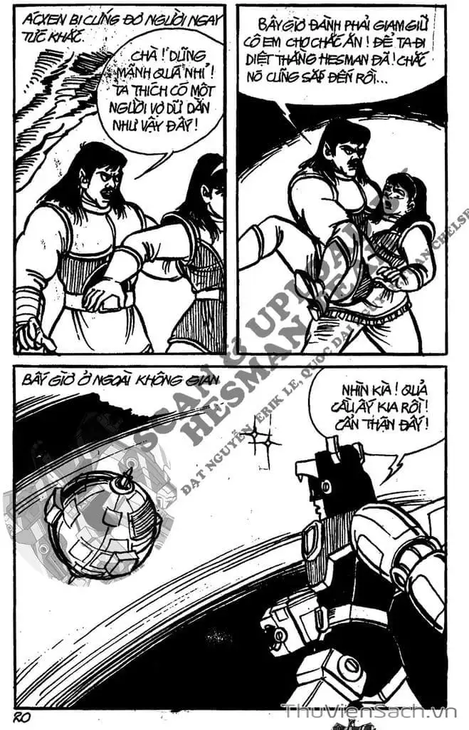 Truyện Tranh Dũng Sĩ Hesman trang 4