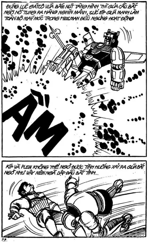 Truyện Tranh Dũng Sĩ Hesman trang 4
