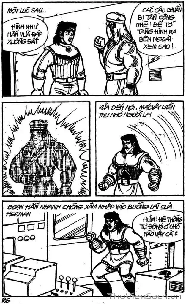Truyện Tranh Dũng Sĩ Hesman trang 4
