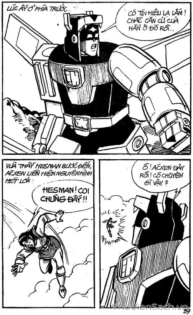 Truyện Tranh Dũng Sĩ Hesman trang 4