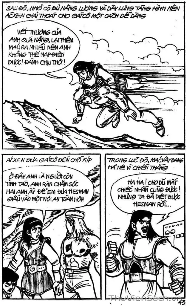 Truyện Tranh Dũng Sĩ Hesman trang 4