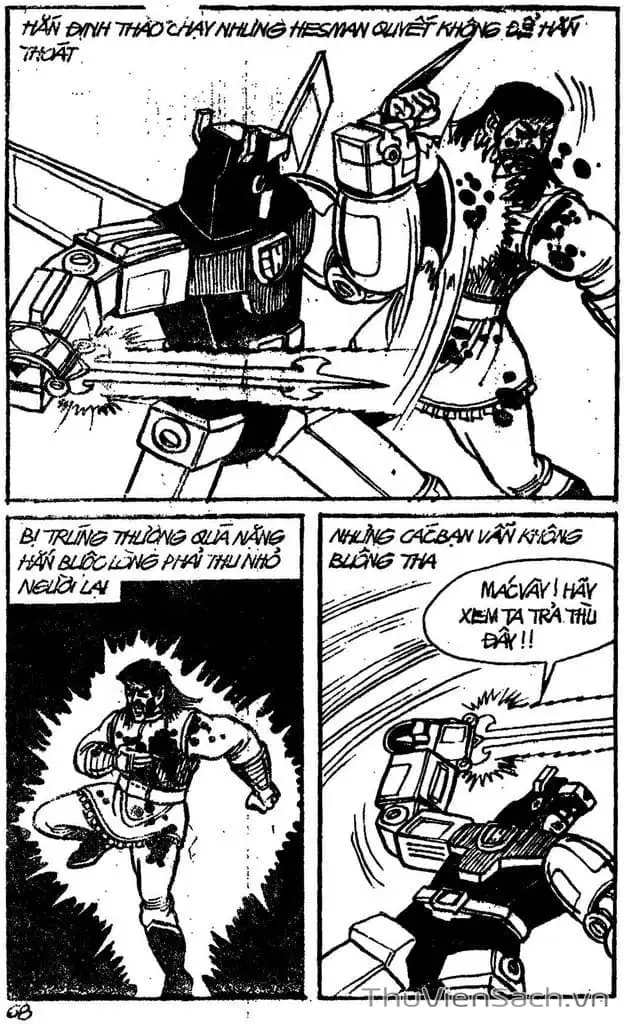 Truyện Tranh Dũng Sĩ Hesman trang 4