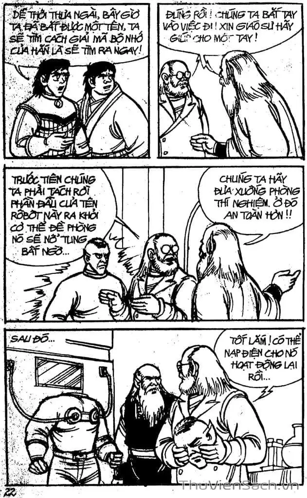 Truyện Tranh Dũng Sĩ Hesman trang 4