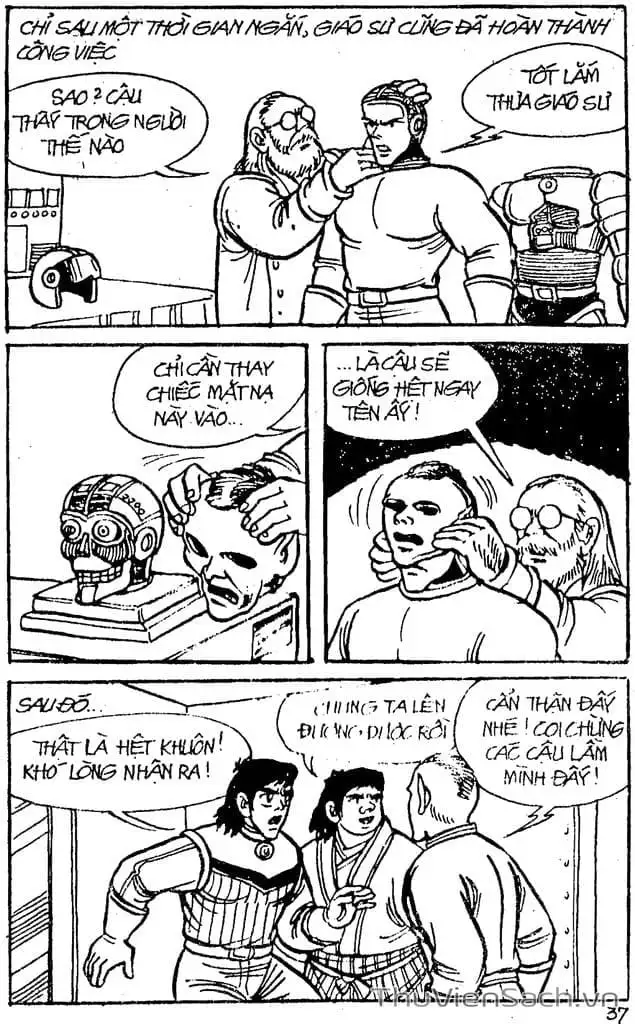 Truyện Tranh Dũng Sĩ Hesman trang 4