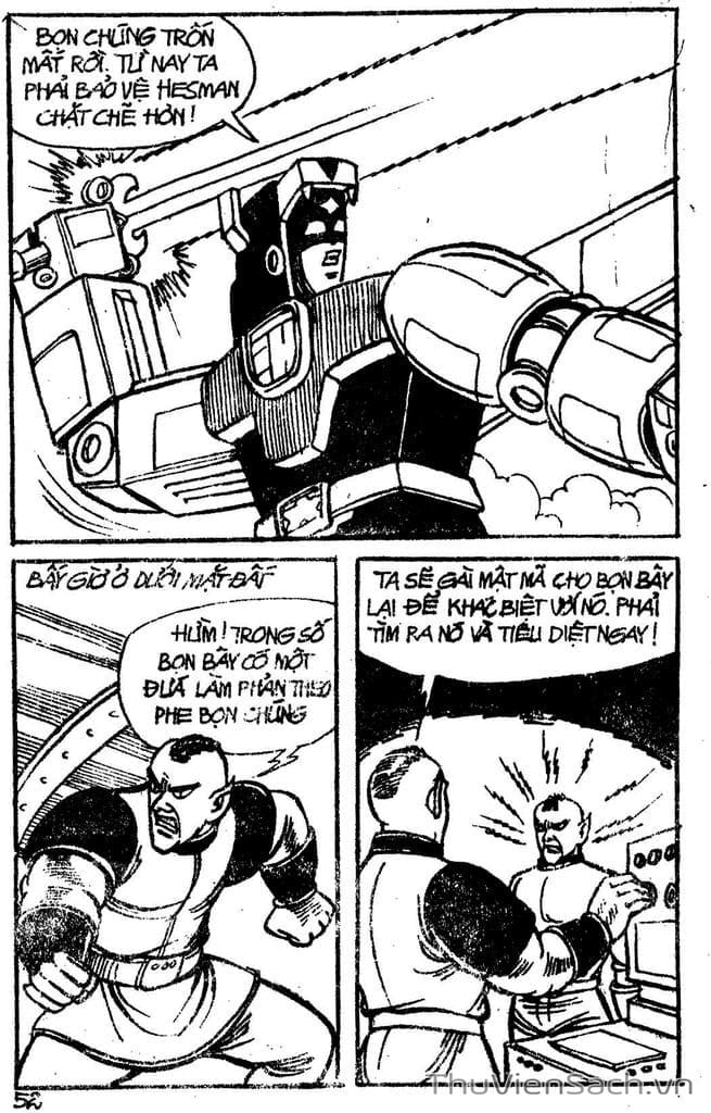 Truyện Tranh Dũng Sĩ Hesman trang 4