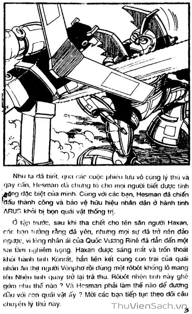 Truyện Tranh Dũng Sĩ Hesman trang 4
